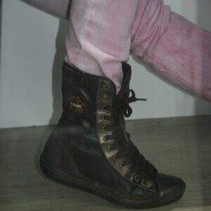 Geox Leather lace-ups